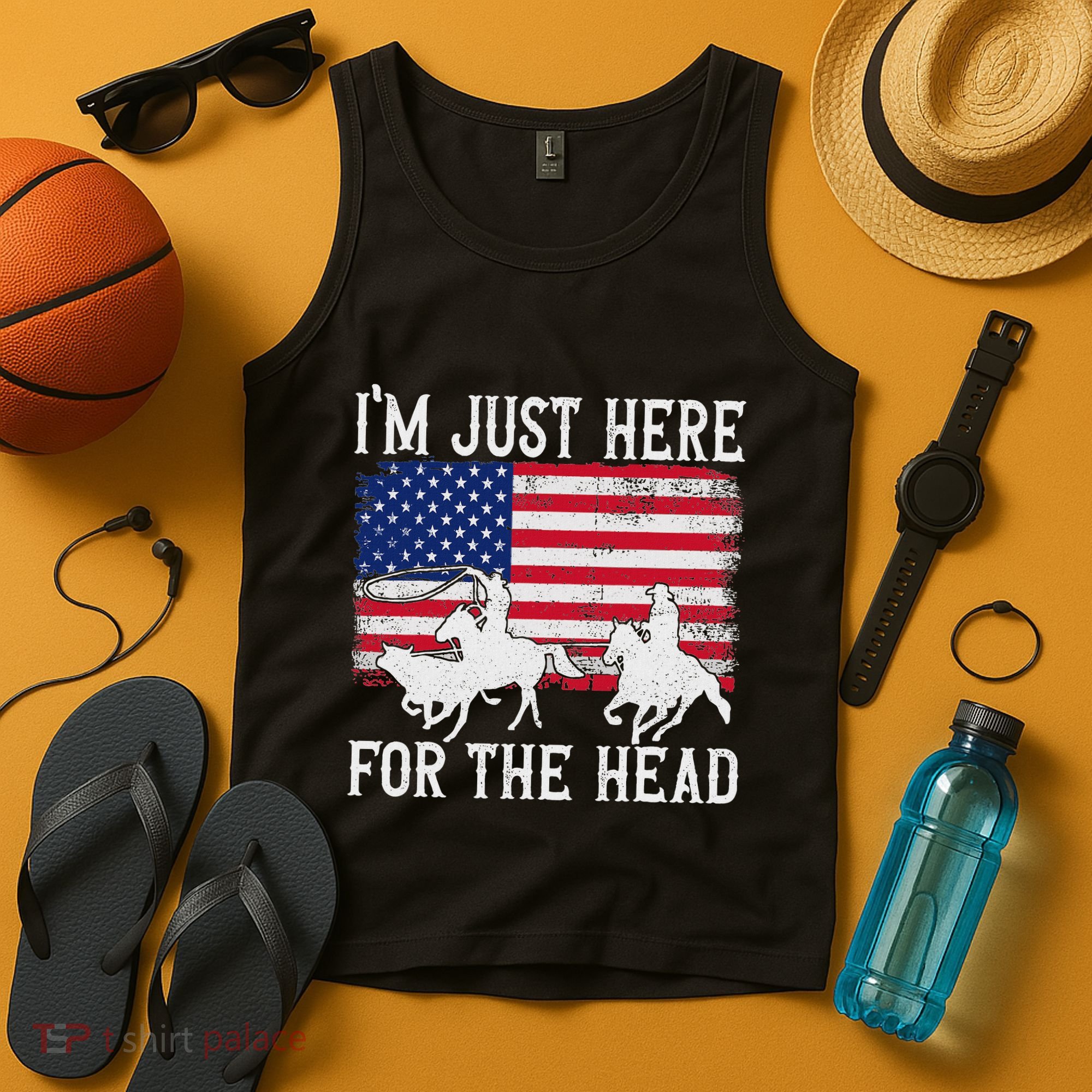 Team Roping Rodeo Cowboy Roping Team Roper Tank Top