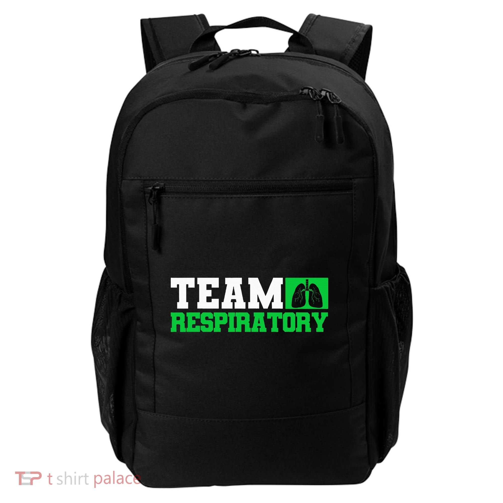 Team Respiratory Respirotary Therapist funny Backpack