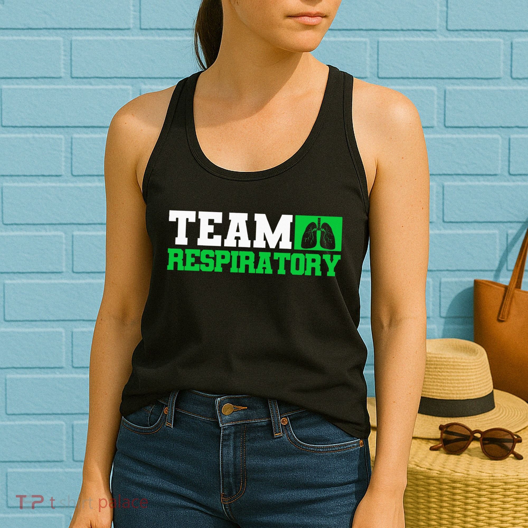 Team Respiratory Respirotary Therapist funny Women's Tank Top