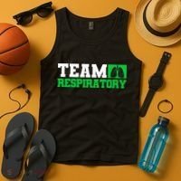 Team Respiratory Respirotary Therapist funny Tank Top thumb 4