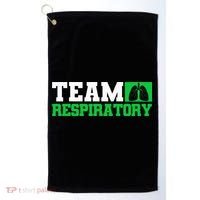 Team Respiratory Respirotary Therapist funny Golf Towel thumb 0