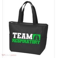 Team Respiratory Respirotary Therapist funny Tote Bag thumb 3