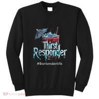Thirst Response Responder Funny Bartender Mixologists Sweatshirt thumb 0