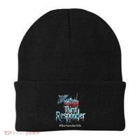 Thirst Response Responder Funny Bartender Mixologists Beanie thumb 0