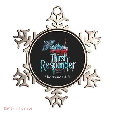 Thirst Response Responder Funny Bartender Mixologists Ornament
