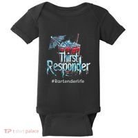 Thirst Response Responder Funny Bartender Mixologists Baby Bodysuit thumb 0