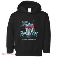 Thirst Response Responder Funny Bartender Mixologists Toddler Hoodie thumb 0