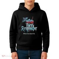 Thirst Response Responder Funny Bartender Mixologists Kids Hoodie thumb 4