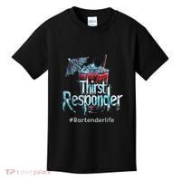 Thirst Response Responder Funny Bartender Mixologists Kids T-Shirt thumb 0