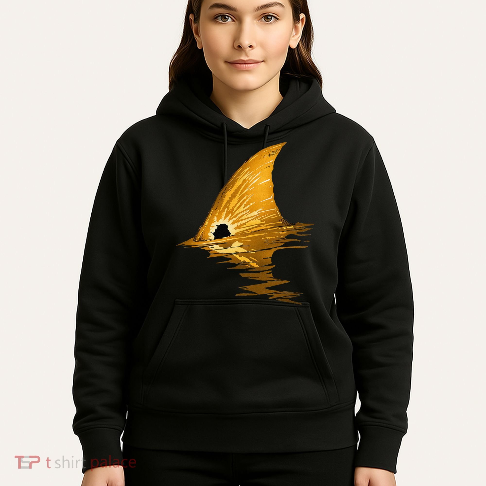 Tailing Redfish Red Drum Fish Hoodie