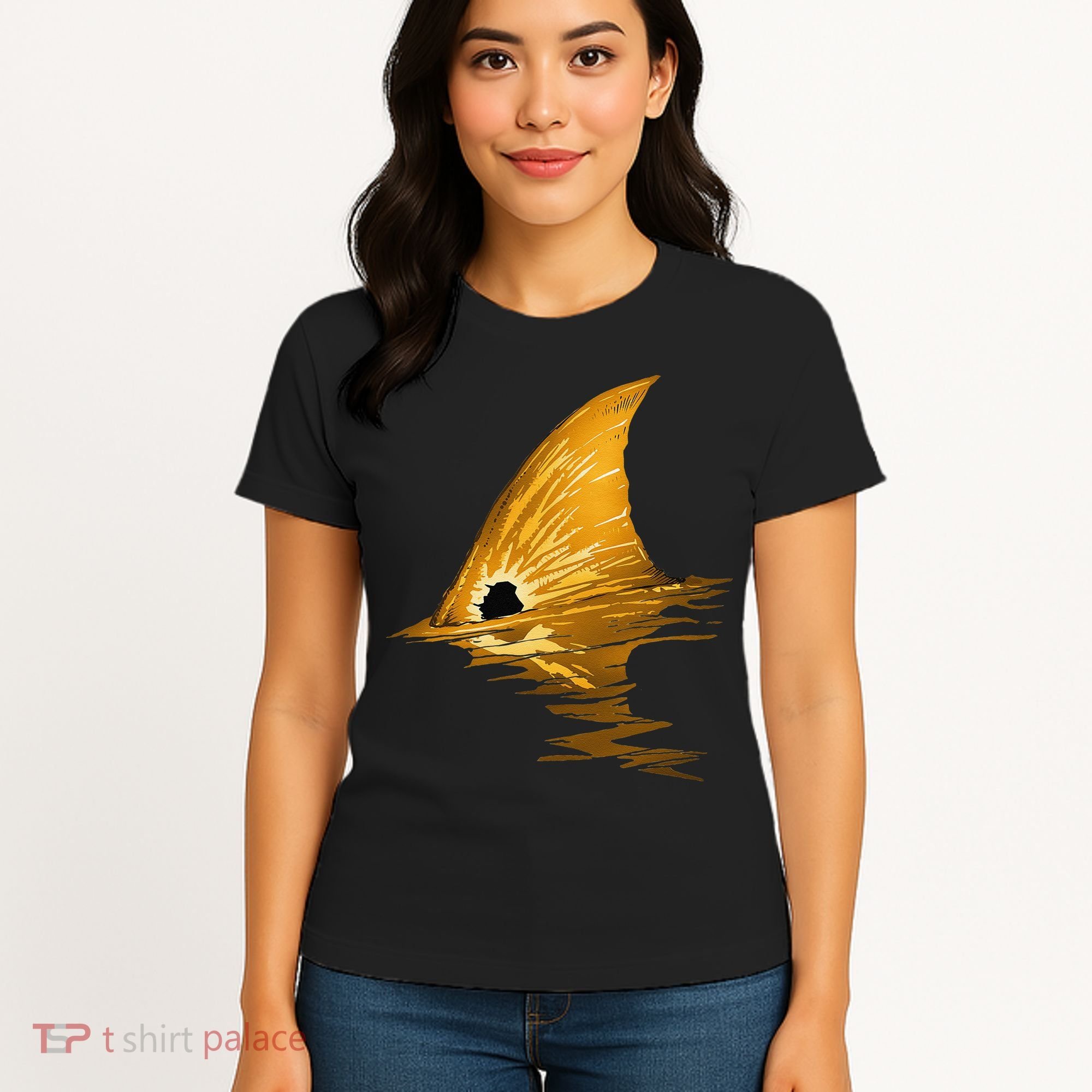 Tailing Redfish Red Drum Fish Women's T-Shirt