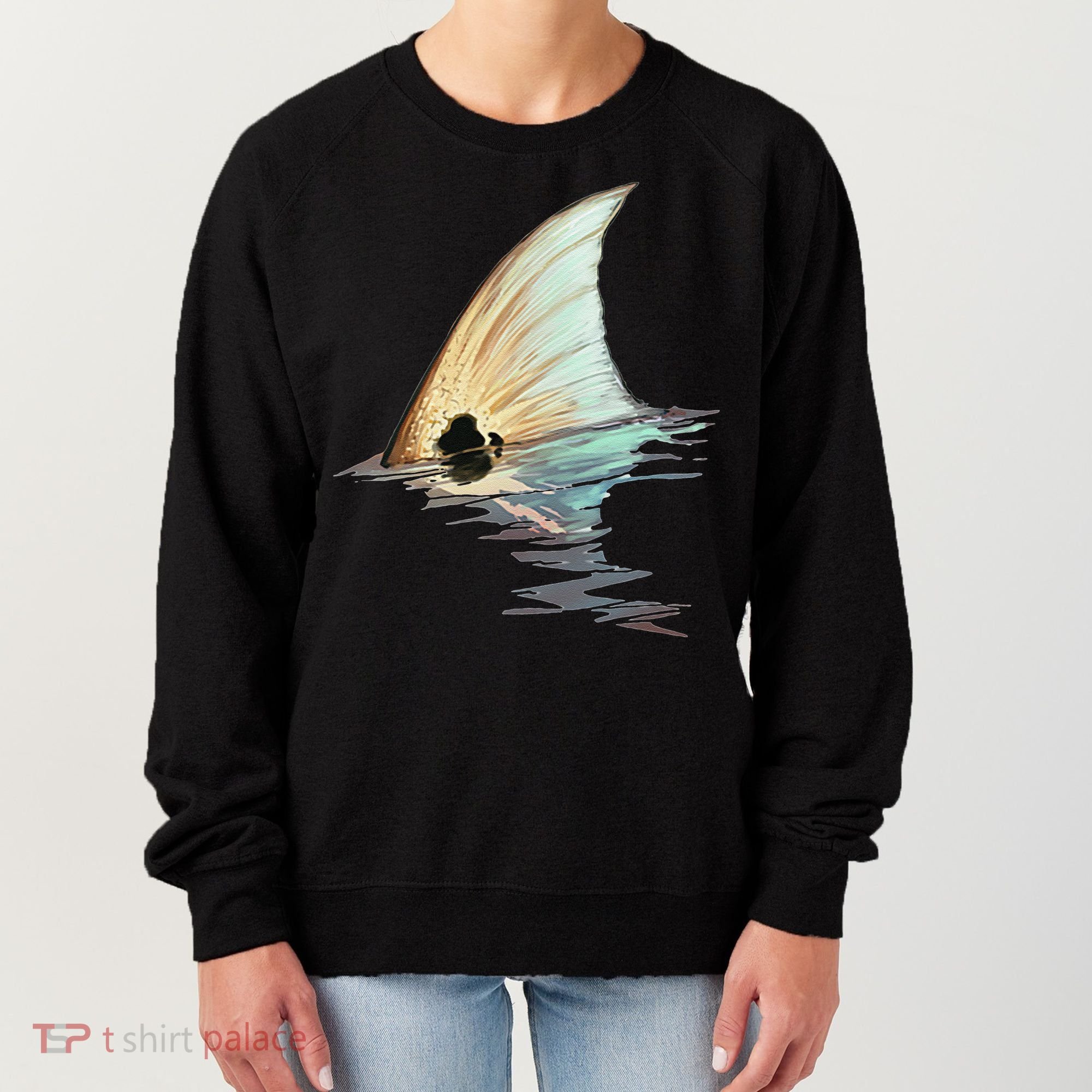 Tailing Redfish Redfish Tail Red Drum Fish Women's Sweatshirt