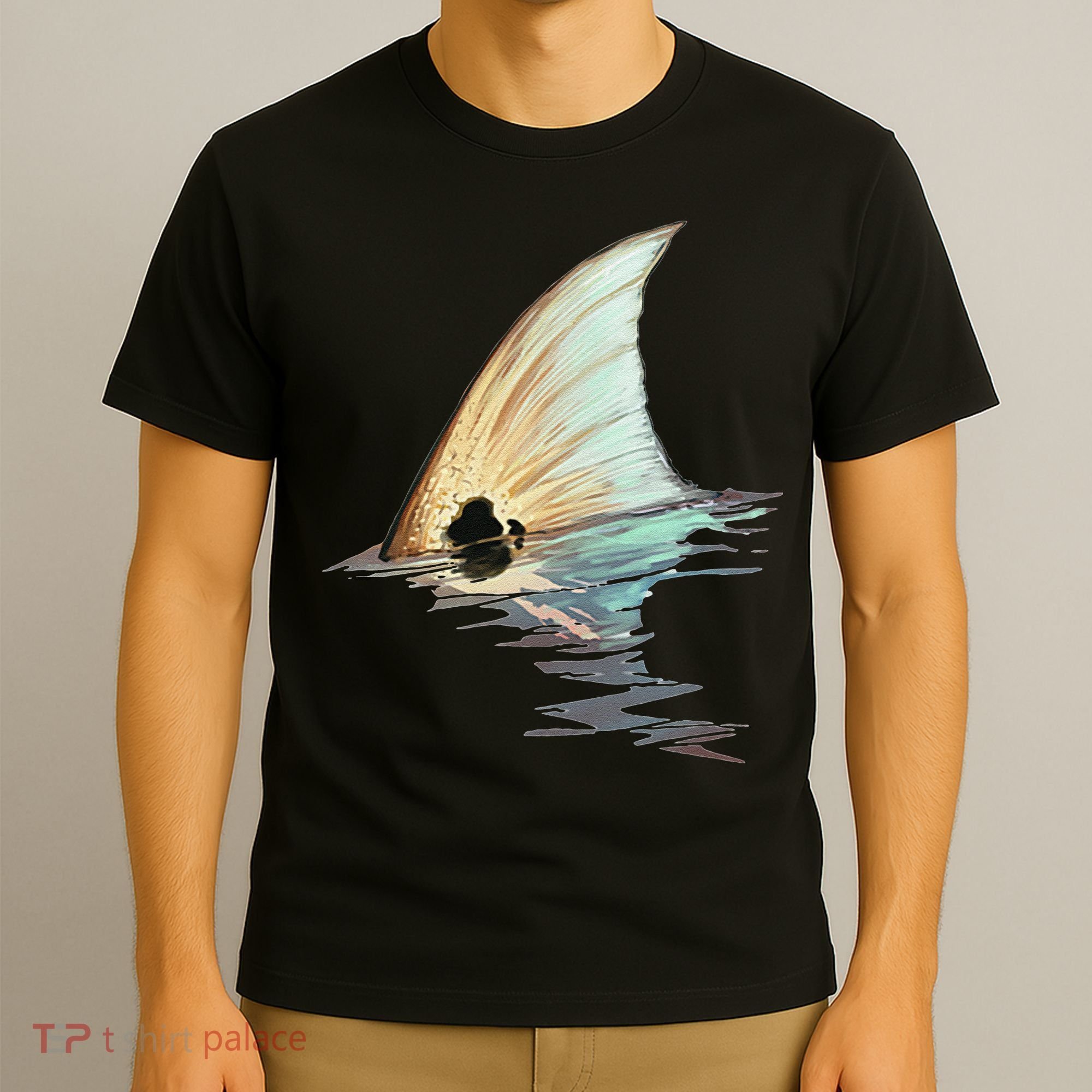 Tailing Redfish Redfish Tail Red Drum Fish T-Shirt