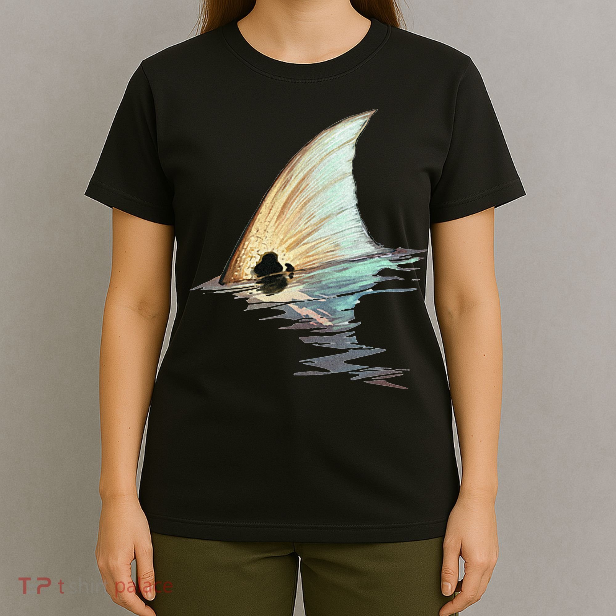 Tailing Redfish Redfish Tail Red Drum Fish T-Shirt