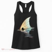 Tailing Redfish Redfish Tail Red Drum Fish Women's Tank Top thumb 0