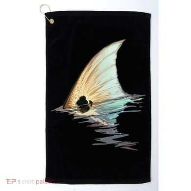 Tailing Redfish Redfish Tail Red Drum Fish Golf Towel