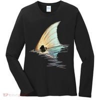 Tailing Redfish Redfish Tail Red Drum Fish Women's Long Sleeve Shirt thumb 0