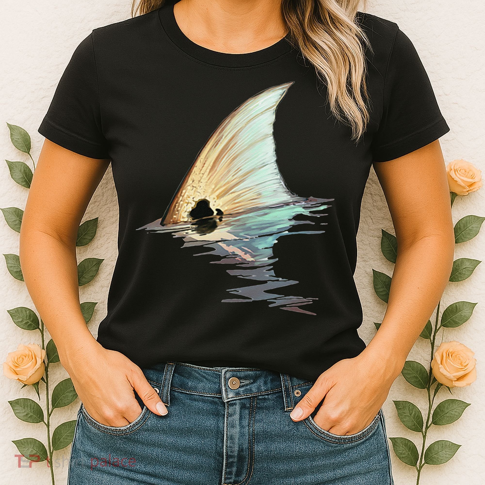 Tailing Redfish Redfish Tail Red Drum Fish Women's T-Shirt