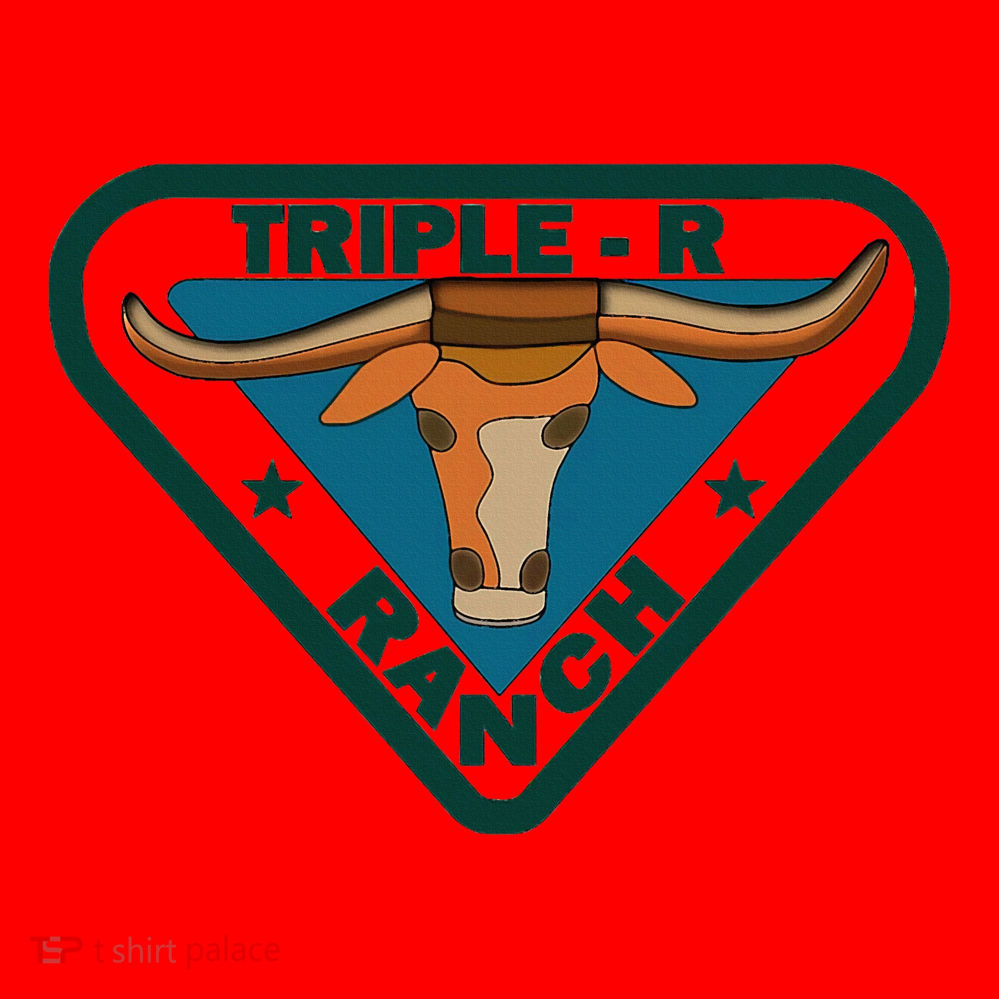 Triple R Ranch Western Cowboy Cowgirl Santa Hat