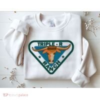 Triple R Ranch Western Cowboy Cowgirl Sweatshirt thumb 2
