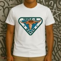 Triple R Ranch Western Cowboy Cowgirl T-Shirt thumb 3