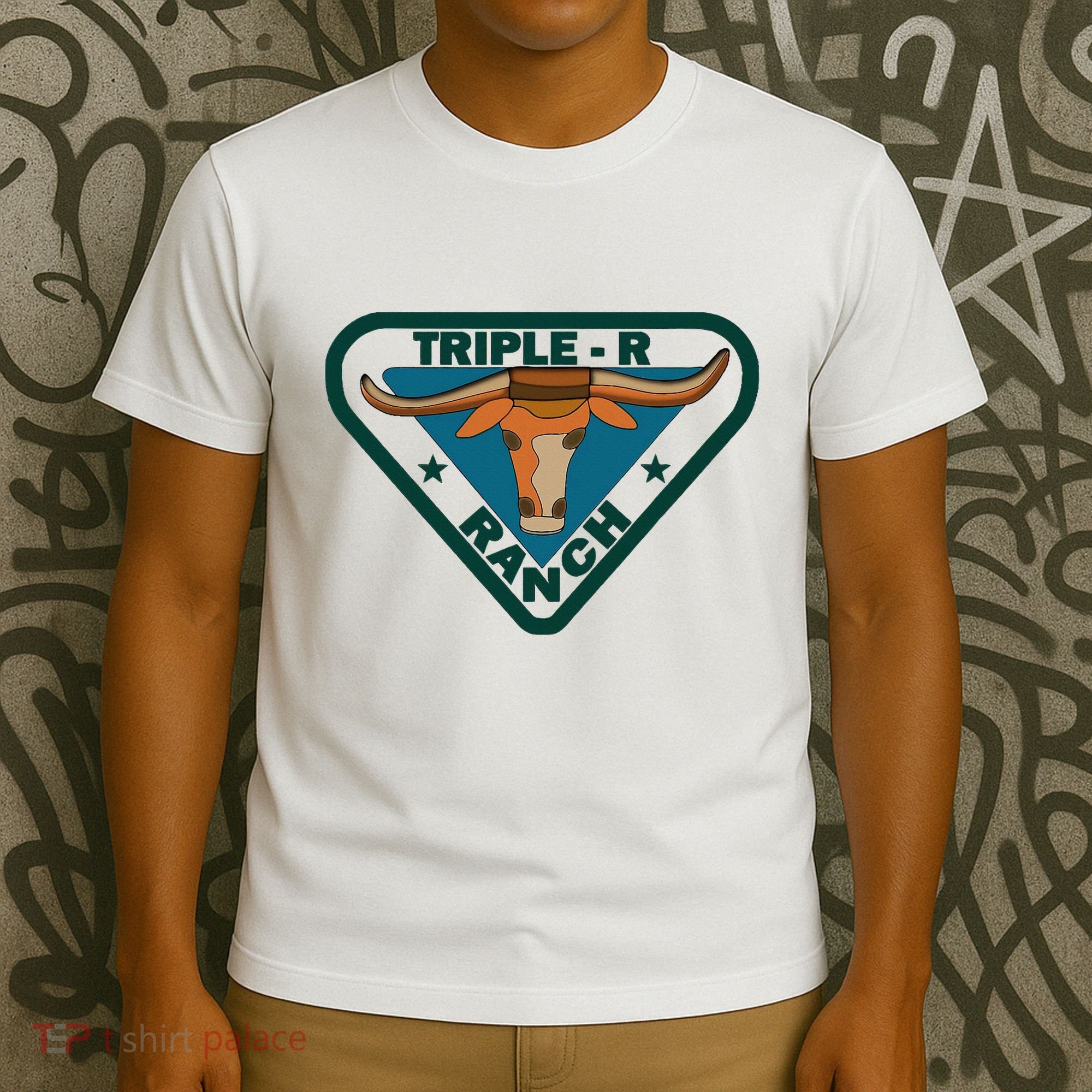 Triple R Ranch Western Cowboy Cowgirl T-Shirt