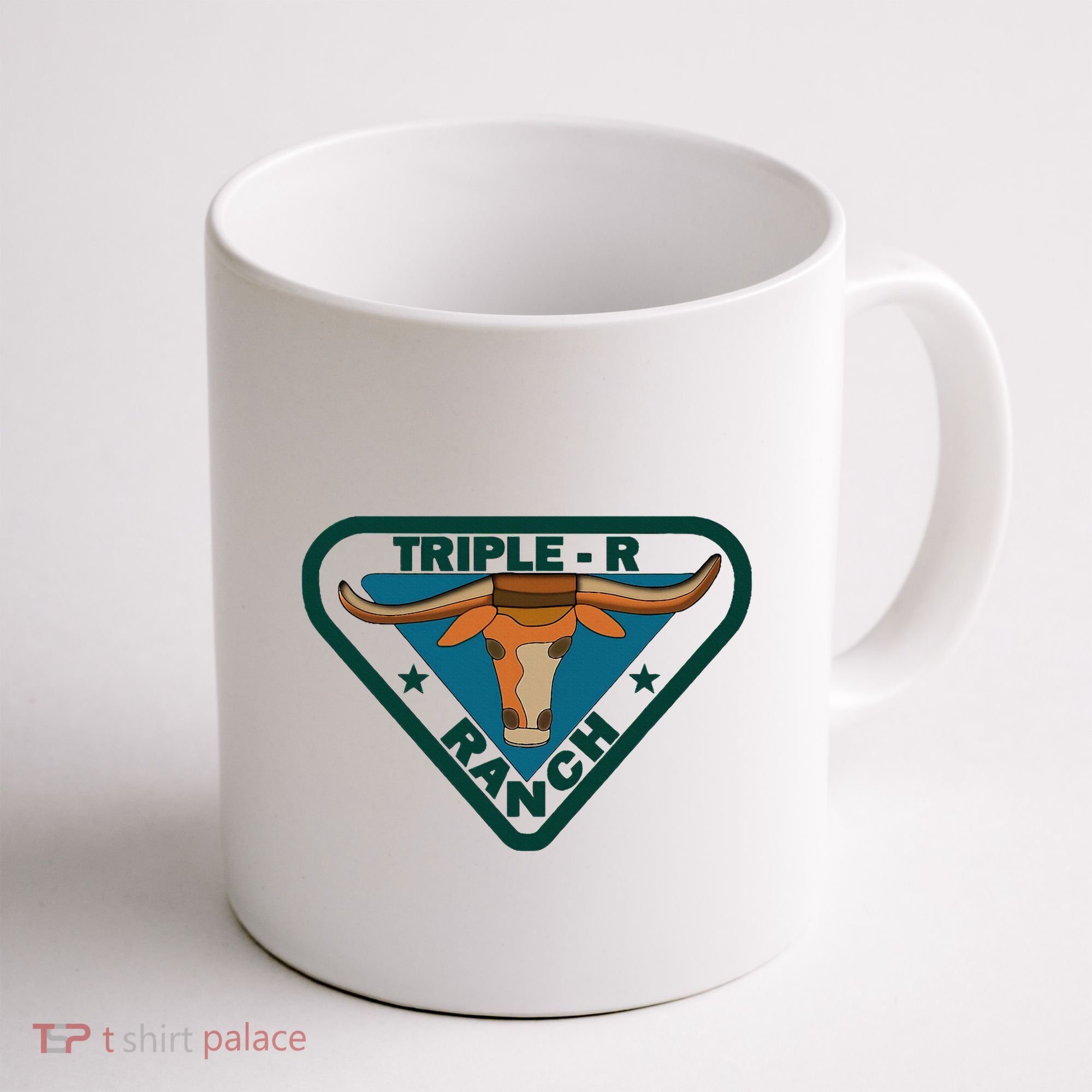 Triple R Ranch Western Cowboy Cowgirl Coffee Mug