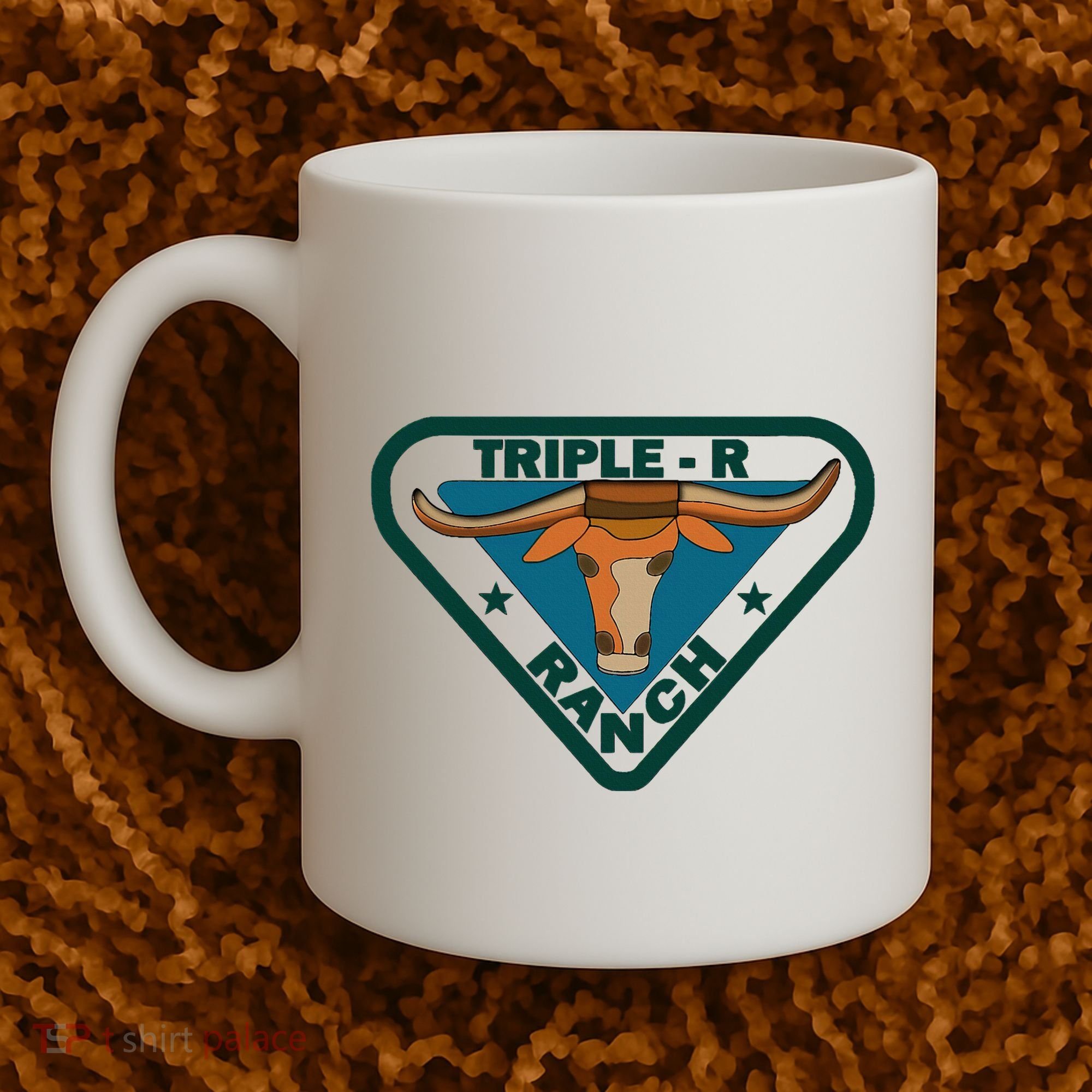 Triple R Ranch Western Cowboy Cowgirl Coffee Mug