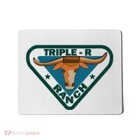 Triple R Ranch Western Cowboy Cowgirl Mousepad thumb 0