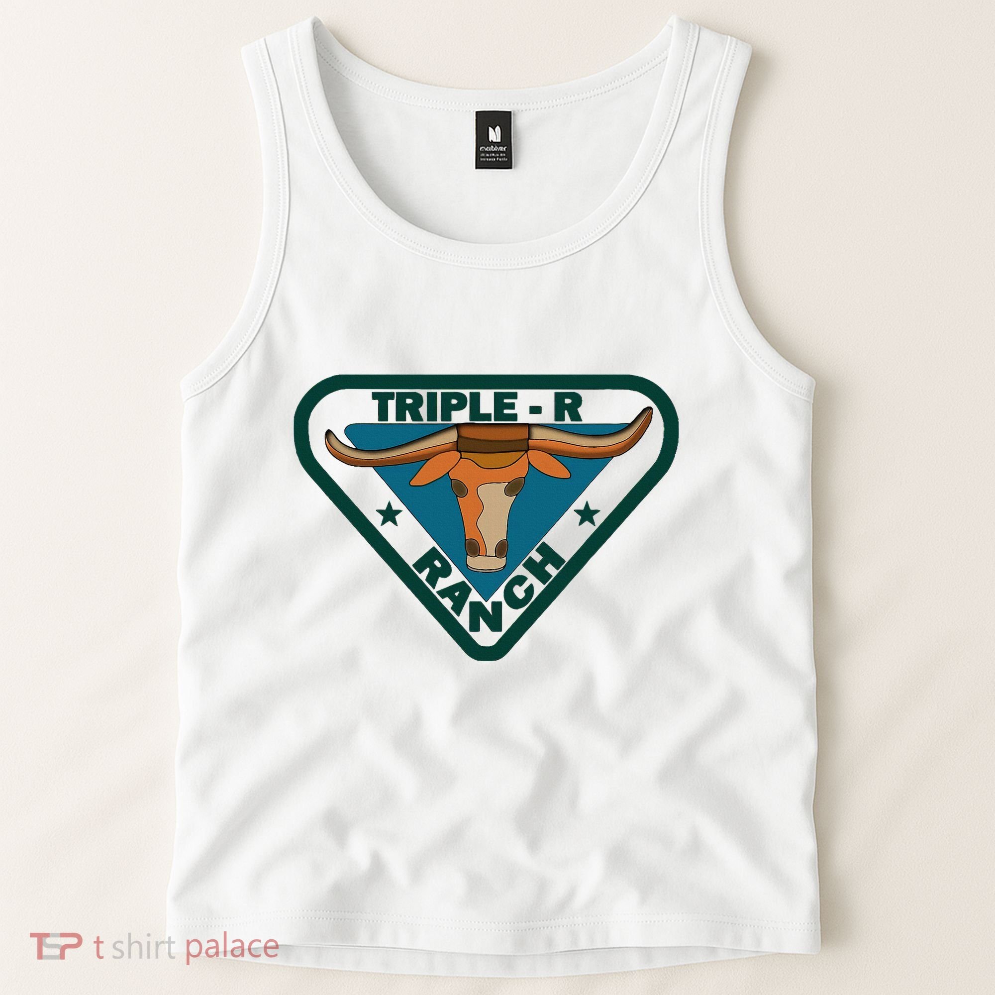 Triple R Ranch Western Cowboy Cowgirl Tank Top