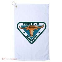 Triple R Ranch Western Cowboy Cowgirl Golf Towel thumb 0