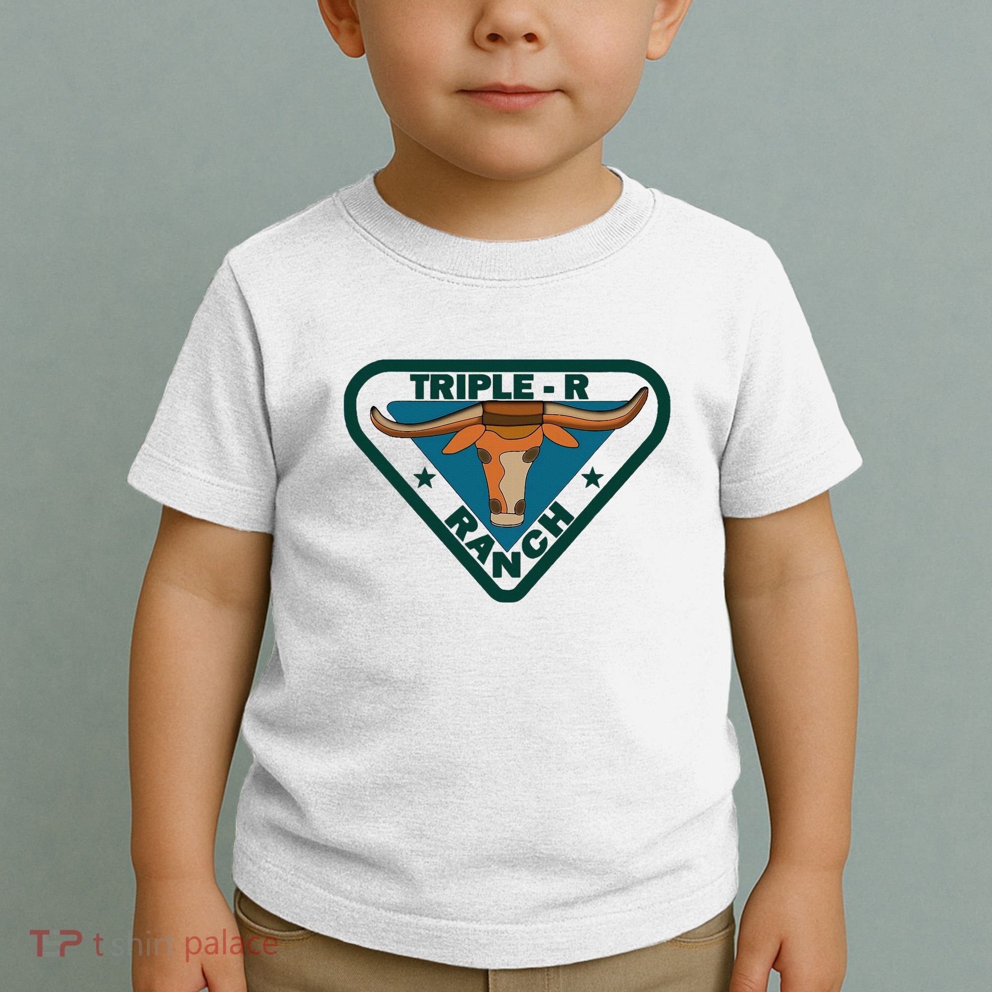 Triple R Ranch Western Cowboy Cowgirl Toddler T-Shirt