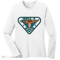 Triple R Ranch Western Cowboy Cowgirl Women's Long Sleeve Shirt thumb 0