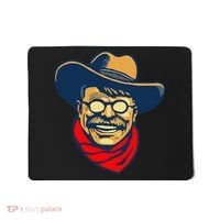 Teddy Roosevelt Rough Rider American National Parks Retro Mousepad thumb 0