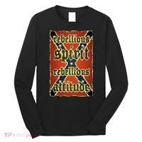 Texas Rebellious Spirit Attitude Long Sleeve Shirt thumb 0