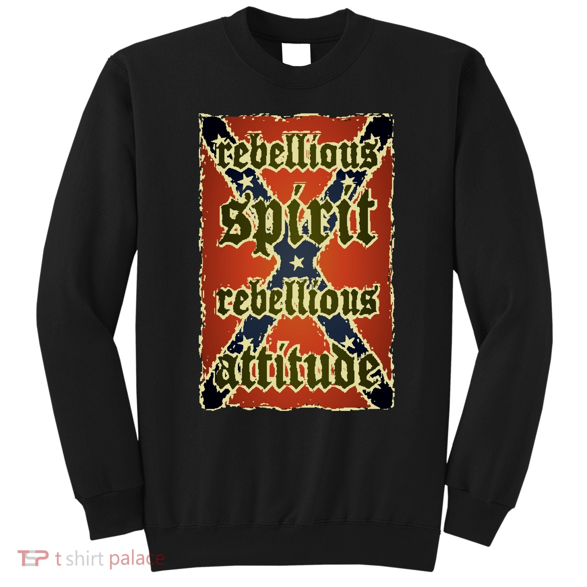 Texas Rebellious Spirit Attitude Sweatshirt