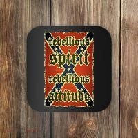 Texas Rebellious Spirit Attitude Coaster thumb 0