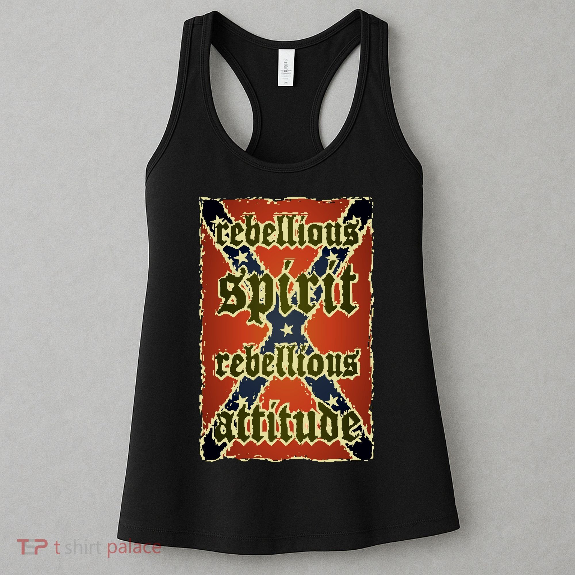 Texas Rebellious Spirit Attitude Women's Tank Top