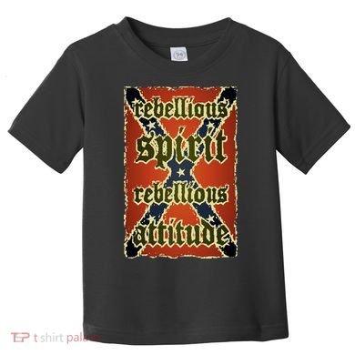 Texas Rebellious Spirit Attitude Toddler T-Shirt