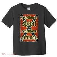 Texas Rebellious Spirit Attitude Toddler T-Shirt thumb 0