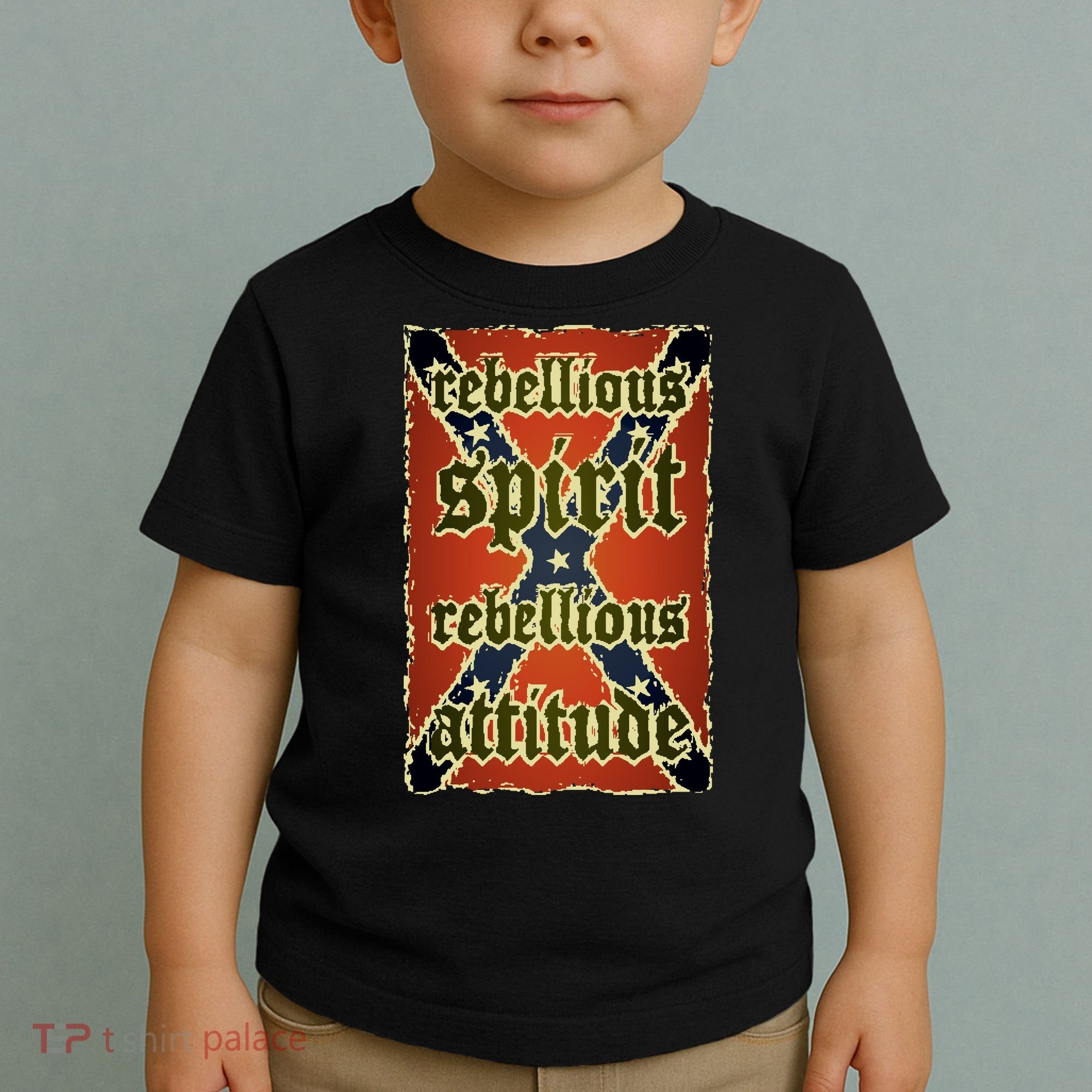 Texas Rebellious Spirit Attitude Toddler T-Shirt