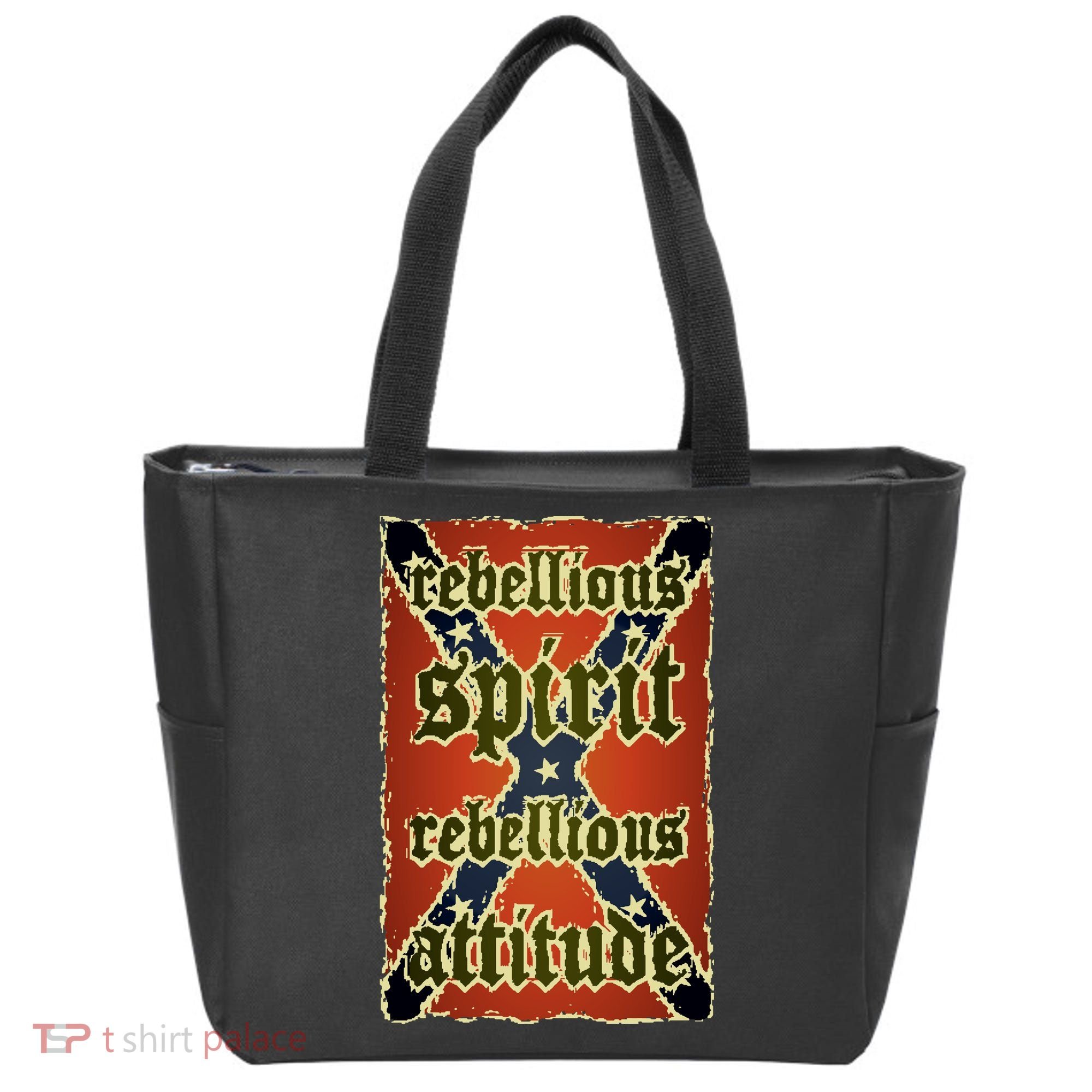 Texas Rebellious Spirit Attitude Tote Bag