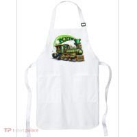 Train Railroad St Patricks Day Train Apron thumb 0