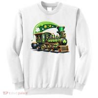 Train Railroad St Patricks Day Train Sweatshirt thumb 0