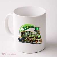 Train Railroad St Patricks Day Train Coffee Mug thumb 0