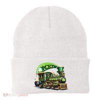 Train Railroad St Patricks Day Train Beanie thumb 0