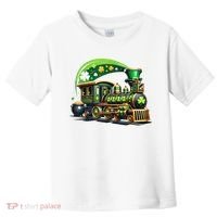 Train Railroad St Patricks Day Train Toddler T-Shirt thumb 0