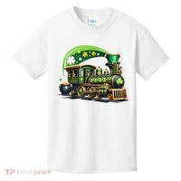 Train Railroad St Patricks Day Train Kids T-Shirt thumb 0