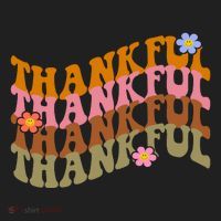 Thankful Retro Sunflower Cute Gift Women's Sweatshirt thumb 2