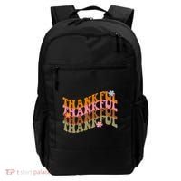 Thankful Retro Sunflower Cute Gift Backpack thumb 0